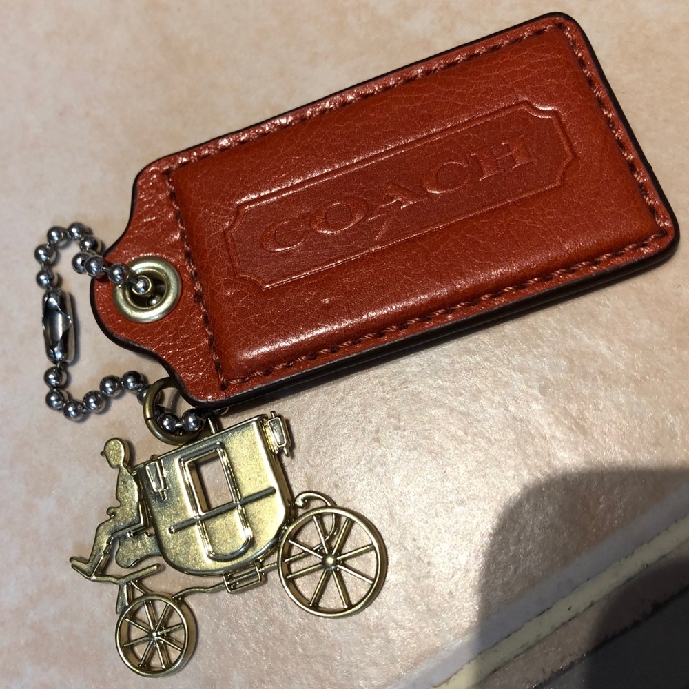 Coach hang tag duo RARE